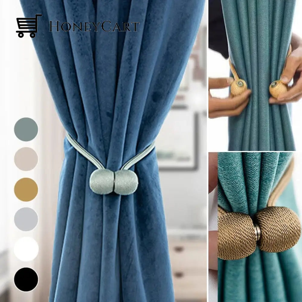 Curtain Straps With Magnetic Curtain Buckle