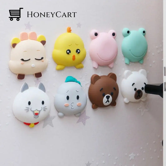 Cute Animals Wall Bumper Protector Stickers Door Stops