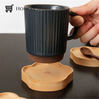 Cute Cat Paw Wooden Coaster Coasters