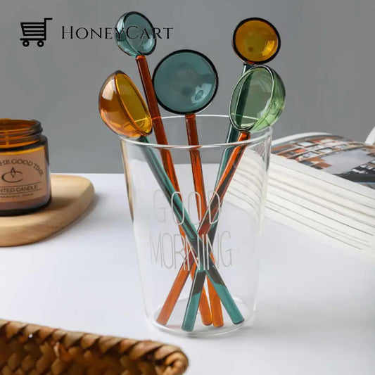 Cute Colorful Dessert Spoon Spoons