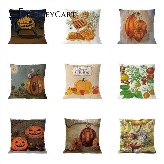 Cute Halloween Throw Pillow Cases