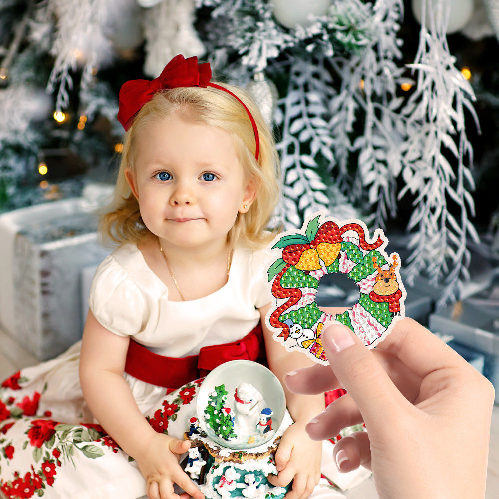 🎁Christmas DIY Diamond Painting Keychain