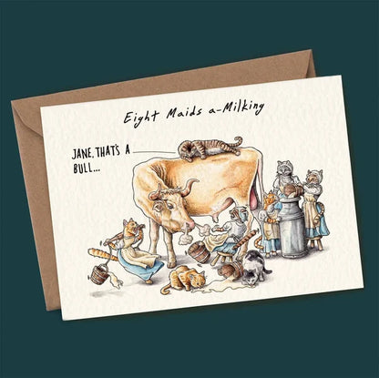 🎁Early Christmas Sale - Twelve Days Of Christmas Card Set