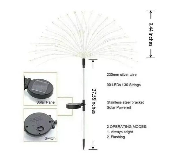 Outdoor Solar Garden Lights