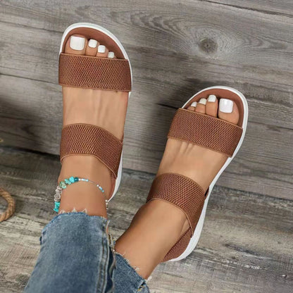 Ingrid Comfortable Elastic Band Sandals