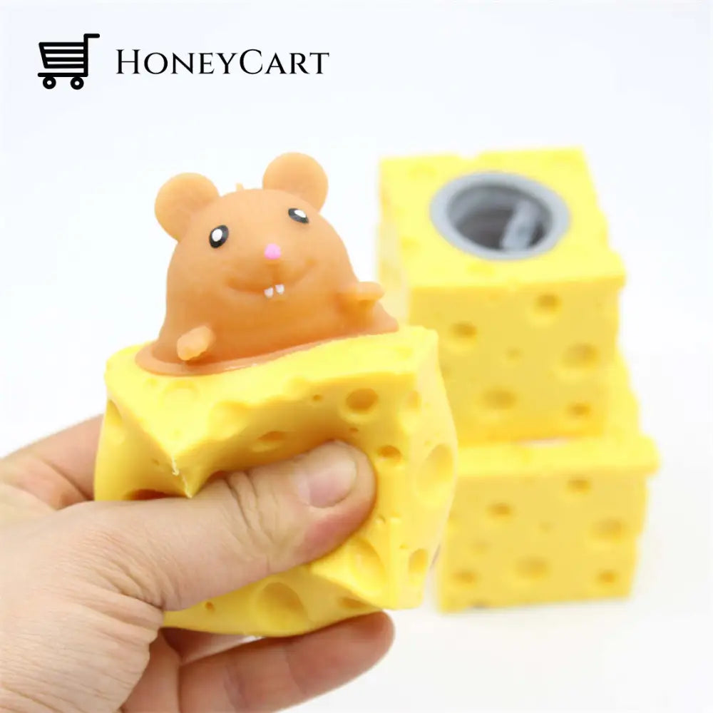 Decompression Squeeze Toys Mice In Cheese