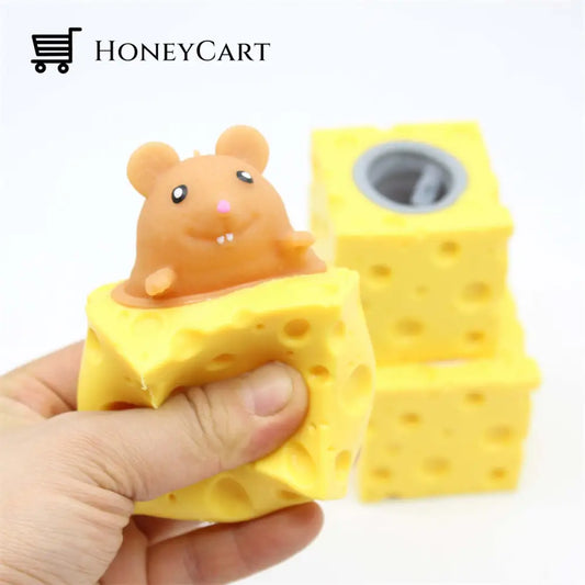 Decompression Squeeze Toys Mice In Cheese
