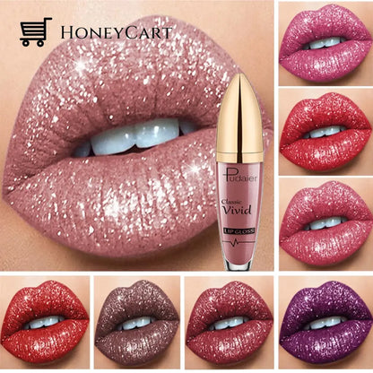 Diamond Shiny Long Lasting Lipstick 18 Colors Lipstick