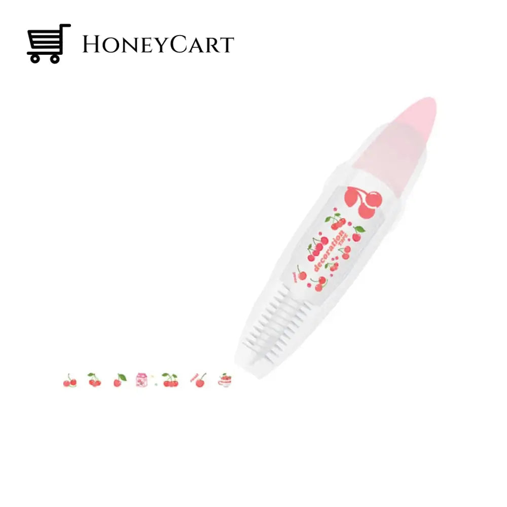 Diy Cute Animals Press Type Decorative Pen