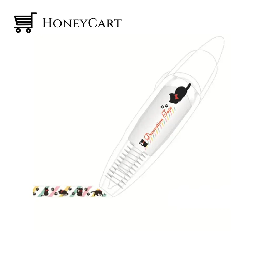Diy Cute Animals Press Type Decorative Pen