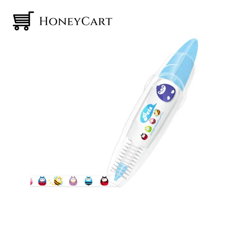 Diy Cute Animals Press Type Decorative Pen