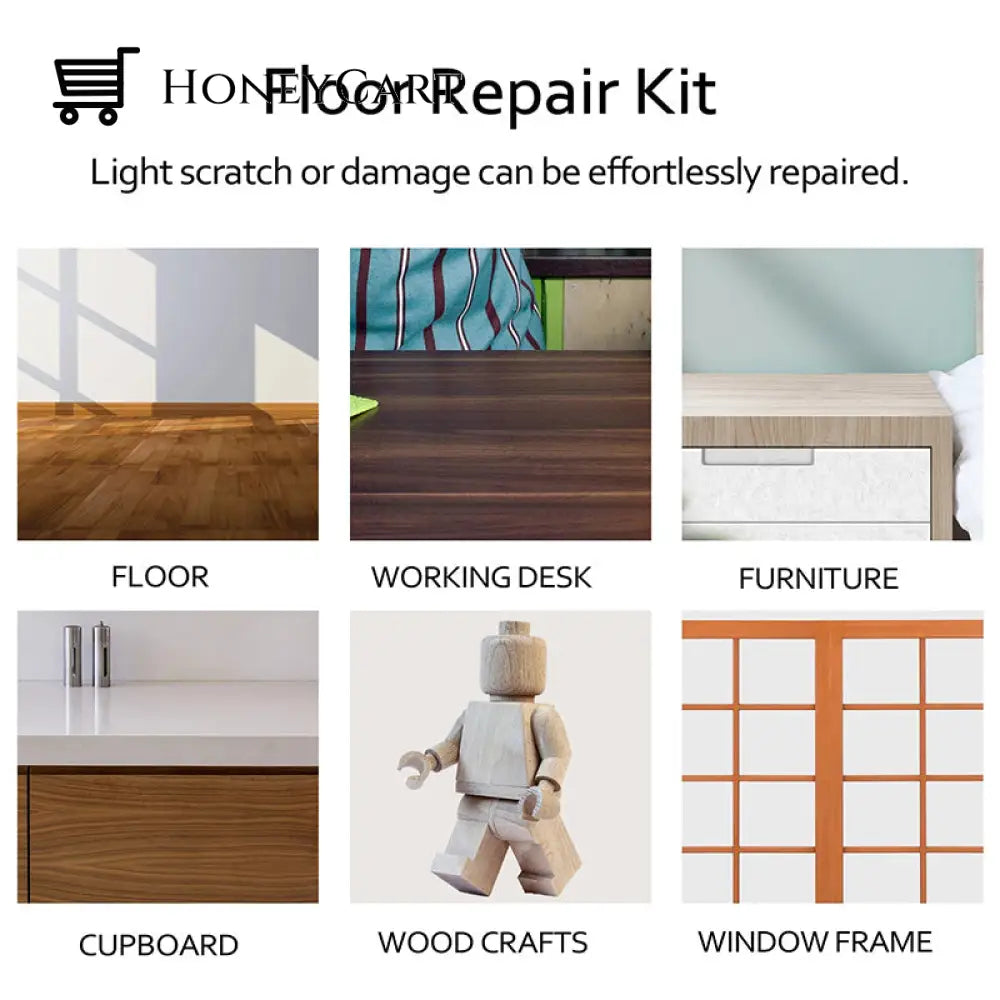 Diy Manual Wood Floor & Furniture Cracks Repair Kit