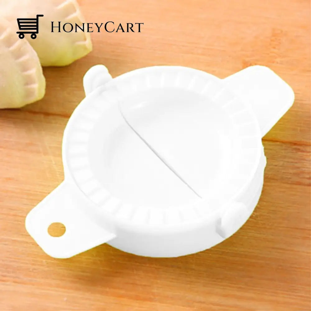 Diy Plastic Dumpling Mold Maker Gadgets White
