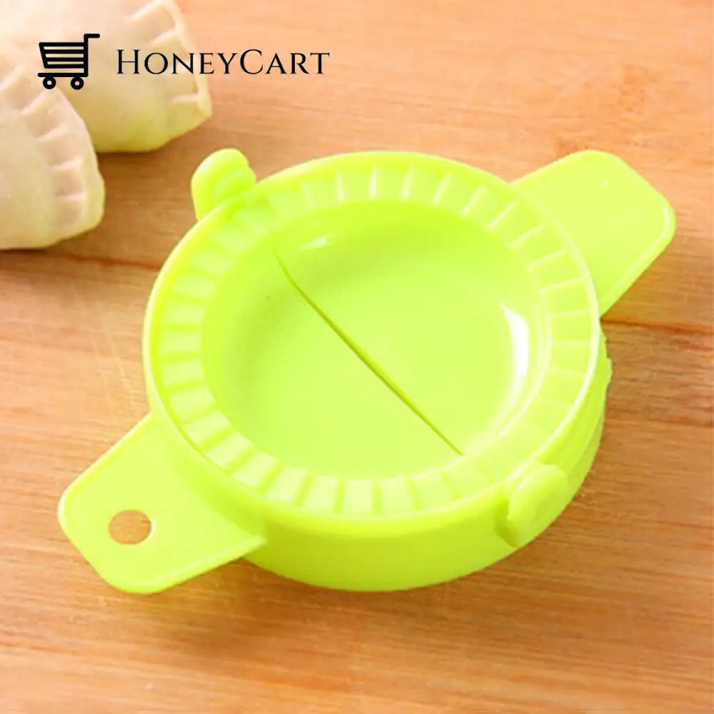 Diy Plastic Dumpling Mold Maker Gadgets Yellow