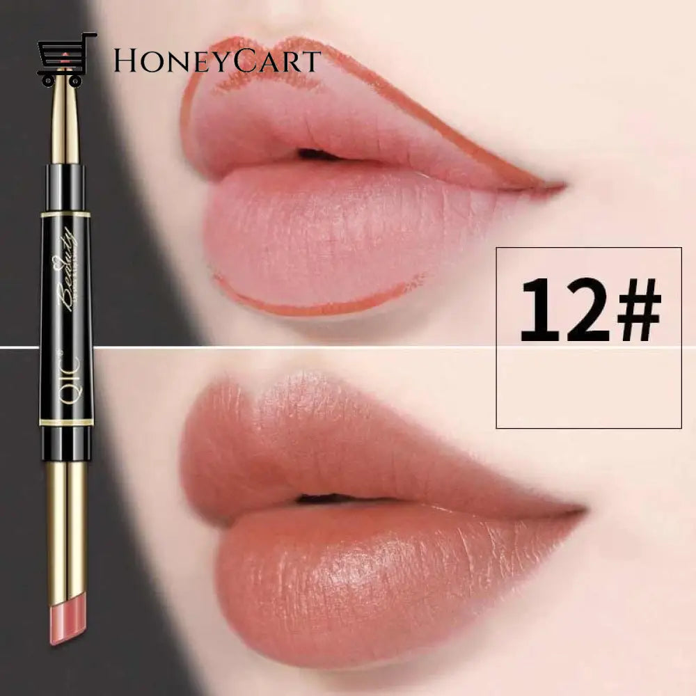 Double-Ended Auto-Rotating Lip Liner #12
