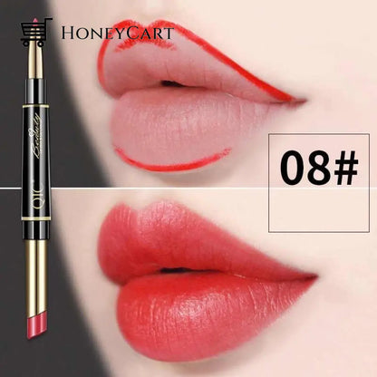 Double-Ended Auto-Rotating Lip Liner #8