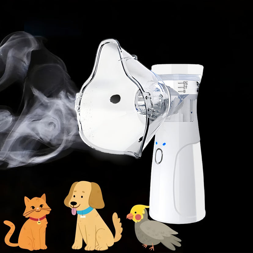 Pet Asthma Inhaler Spacer for Cats & Dogs Portable Pet Asthma Inhaler Nebulizer Chamber