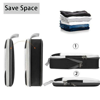 6 Set Travel Organizer Bags For Clothes Packing Cubes