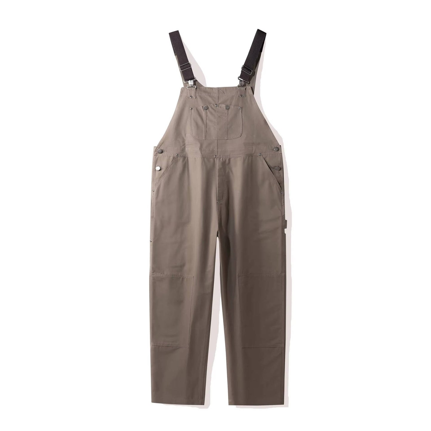 Women's Canvas Bib Overalls Duck Workwear Dungarees with Pockets