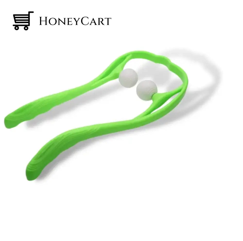 Dual Pressure Point Neck Massager Green Tool