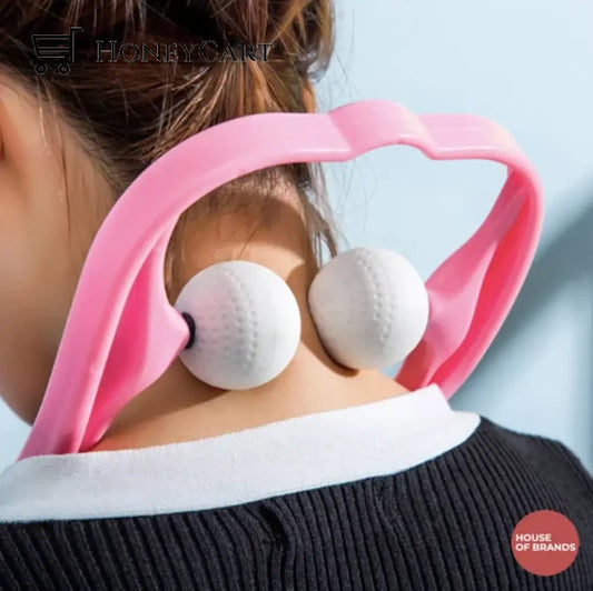 Dual Pressure Point Neck Massager Tool