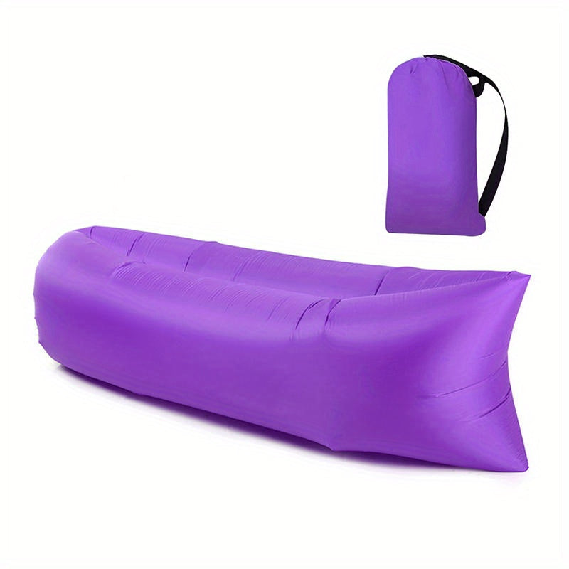 Inflatable Lounger Air Sofa Hammock - Portable, Waterproof & Leakproof