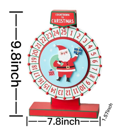 🎅CHRISTMAS HOT SALER🎁-Countdown Christmas Advent Calendar Wheel