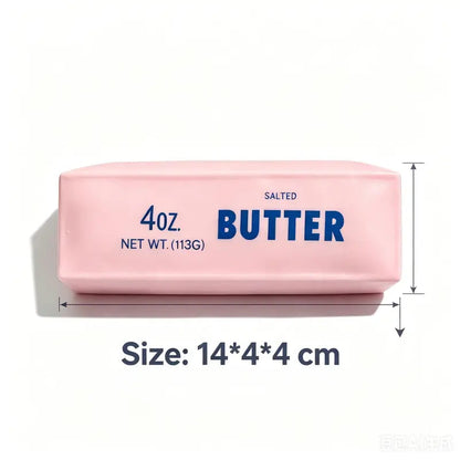 Crunchy Sound Butter Bar Squishy Toy