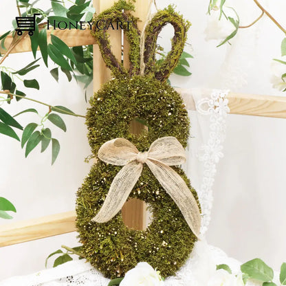 Easter Bunny Wreath Outdoor Spring Decorations