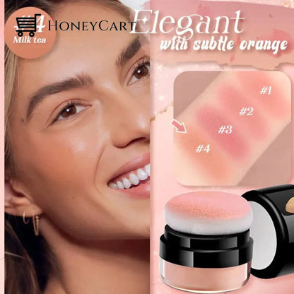 Easy-Dab Air Cushion Cheek Blush #4 Milk Tea Health & Beauty