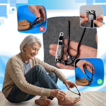 Easy Reach Long Handle Nail Catcher Clipper