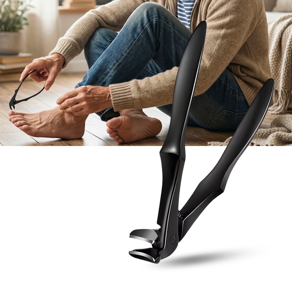 Easy Reach Long Handle Nail Catcher Clipper