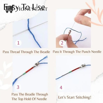 Easystitch Embroidery Stitching Punch Needles Set