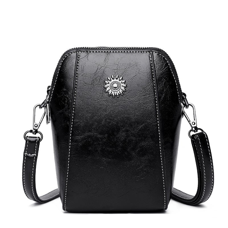 Women PU Leather Crossbody Phone Bag