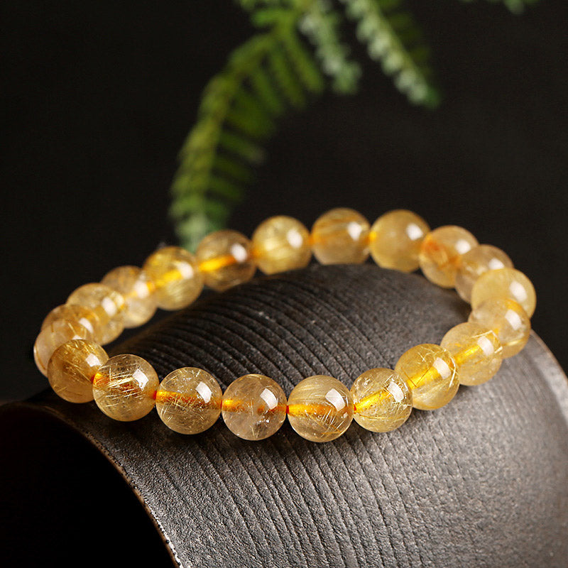 Natural Citrine Blessing Protection Bracelet