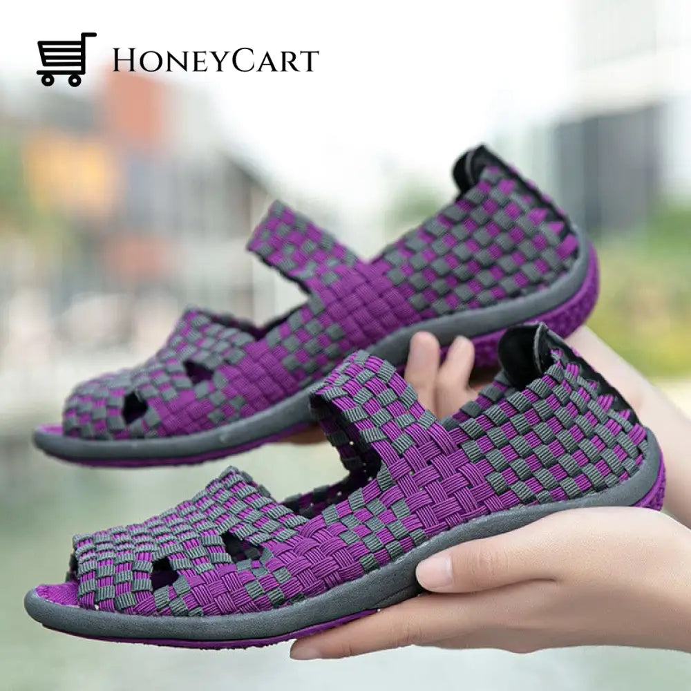 Elastic Belt Casual Women Shoes