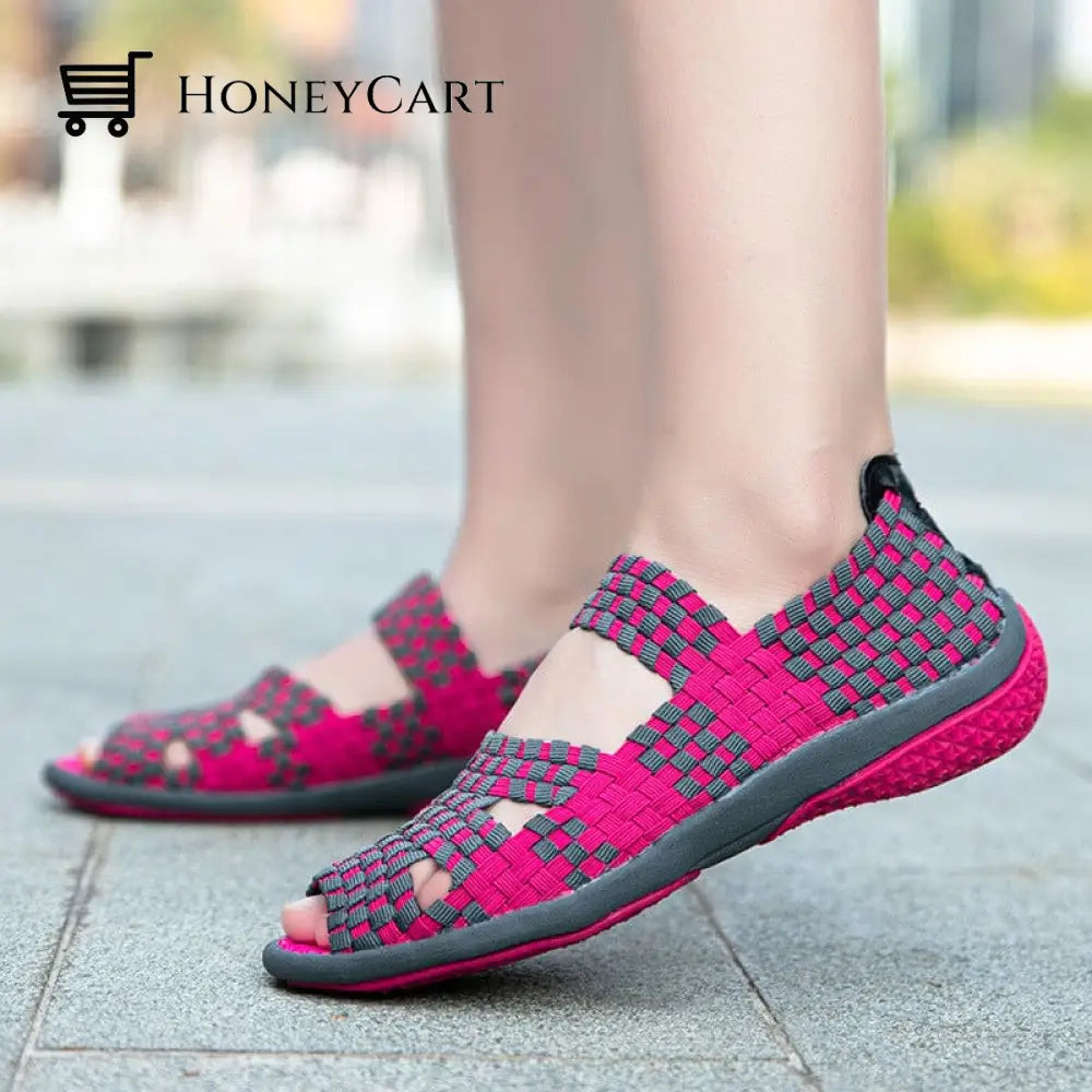 Elastic Belt Casual Women Shoes