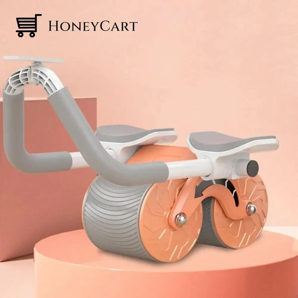 Elbow Support Rebound Abdominal Wheel Orange