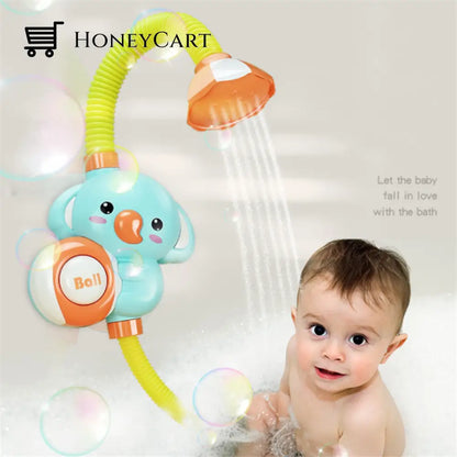 Electric Elephant Shower Toys - Kids Bath Spray Faucet