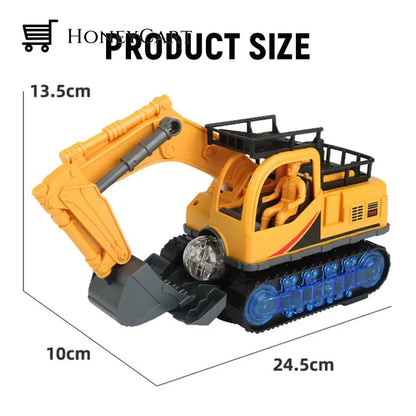 Electric Excavator Toy - Shoot-At-The-Basket