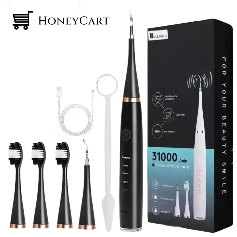 Electric Tooth Cleaning Instrument Black / Upgrade
