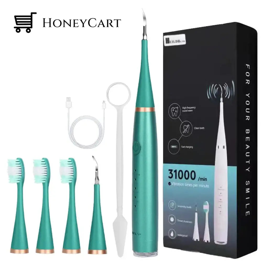 Electric Tooth Cleaning Instrument Green / Upgrade
