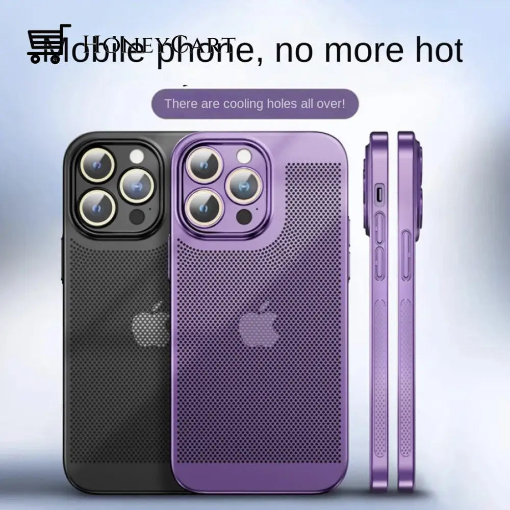 Electroplating Heat Dissipation Iphone Case