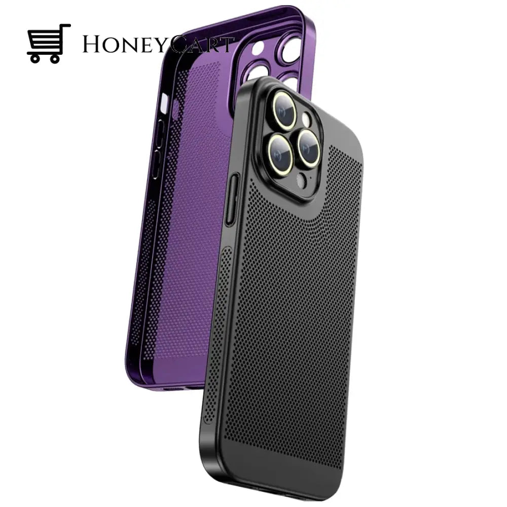 Electroplating Heat Dissipation Iphone Case