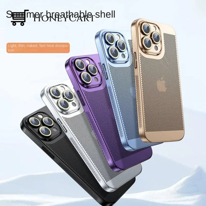 Electroplating Heat Dissipation Iphone Case