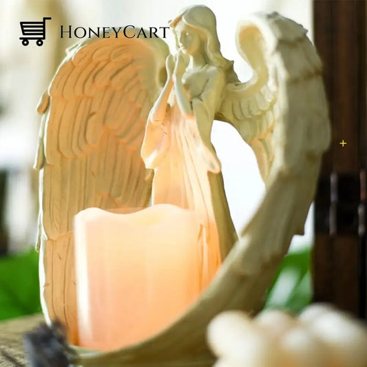 Elegant Angel Candlestick