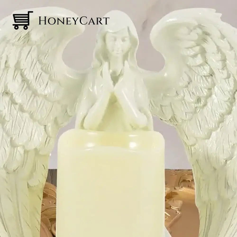 Elegant Angel Candlestick