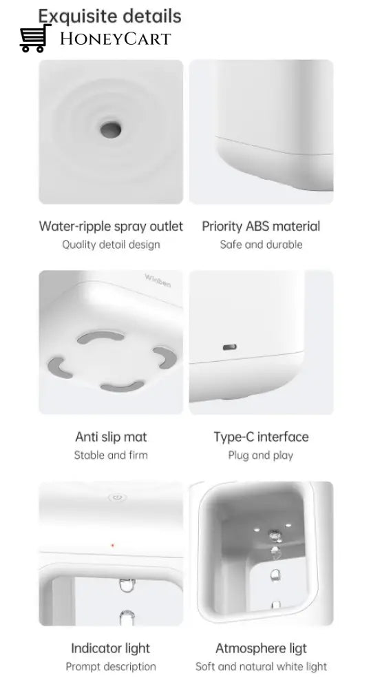 Elegant Anti-Gravity Ultrasonic Humidifier Humidifiers