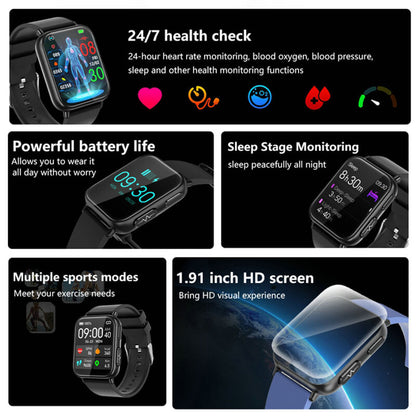 Zeronicks Smart Watch New ECG Blood Sugar Heart Rate Blood Pressure Sleep Monitoring Weather News Sports