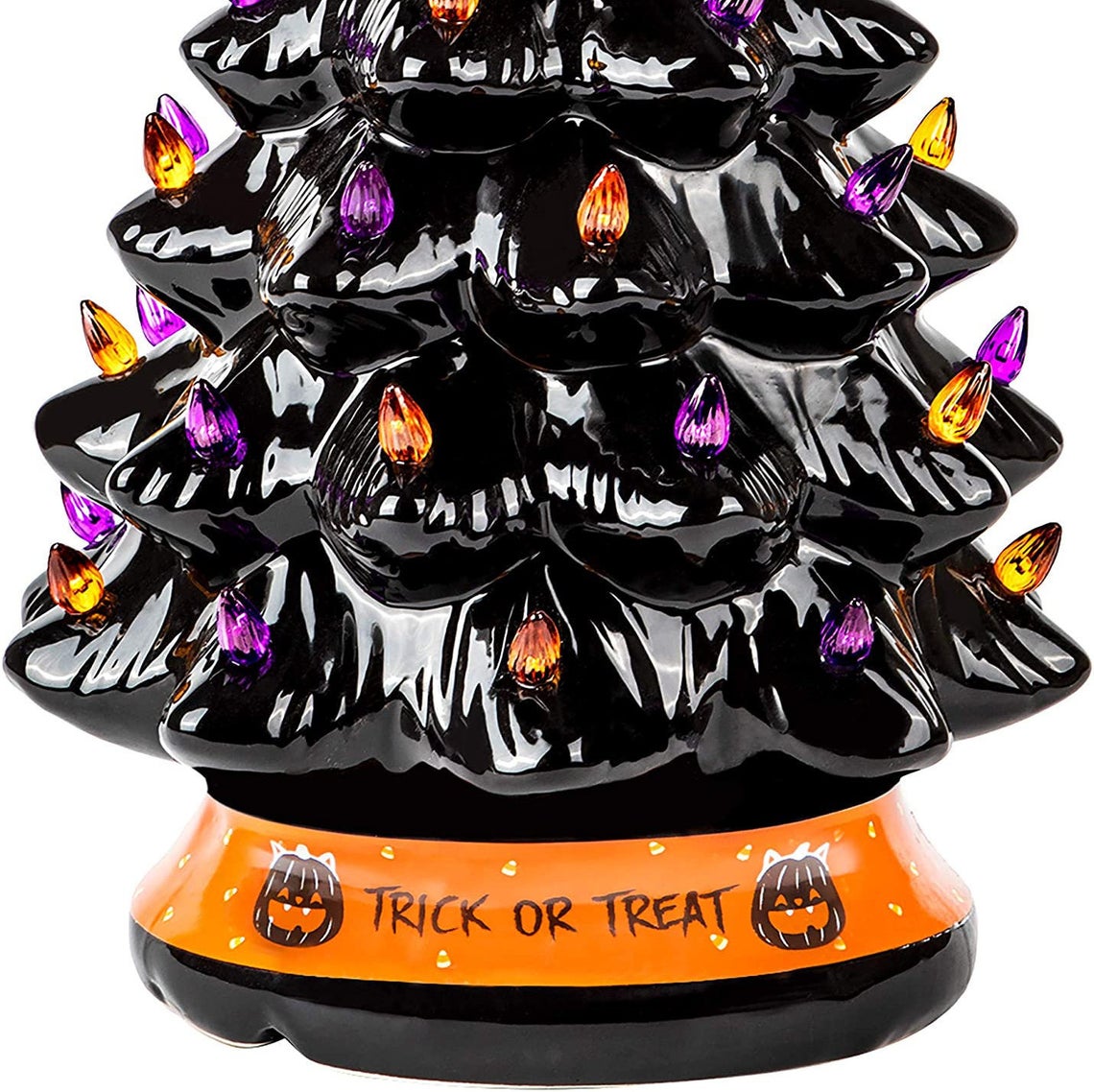 Halloween Colored lights Christmas Tree